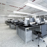 Luftreiniger Großraumbüro